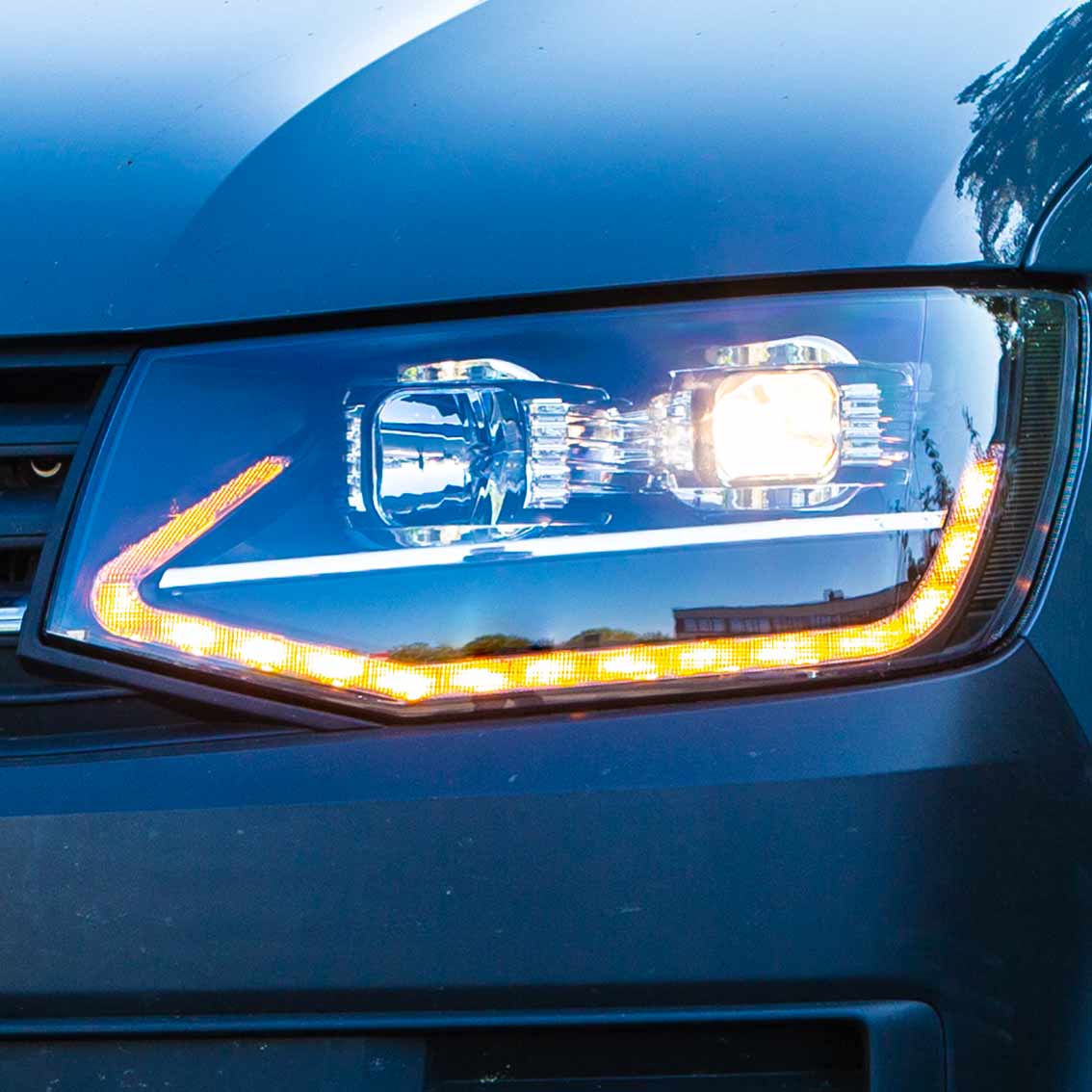 LED Nachrüstung VW T5 - Abblend- und Fernlicht auf LED umrüsten